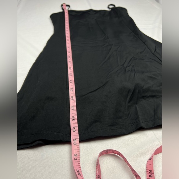 Qinsen Workout Tennis Dress Undershort Womens Medium Black New - Picture 6 of 7